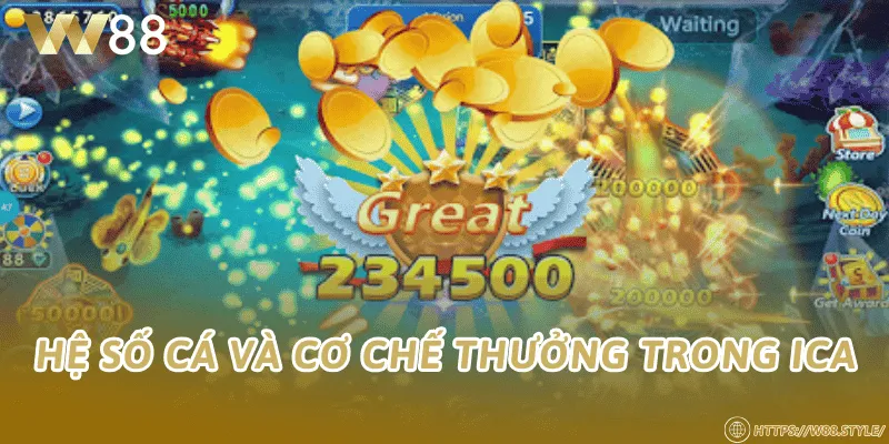Hệ số cá và cơ chế thưởng trong ICA